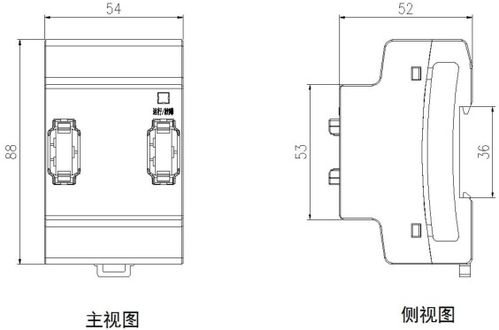2路三相消防设备电源监控主模块及配套设备解析
